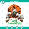 Covens Trash of Witches SVG, Scary Halloween design with witch elements.