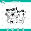 Cowboy Monster Mash Halloween SVG Cut File for Cricut & Silhouette, EPS PNG DXF Silhouette Design, digital download.