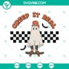 Creep It Real SVG with funny ghost design, perfect for Halloween crafts and decorations.