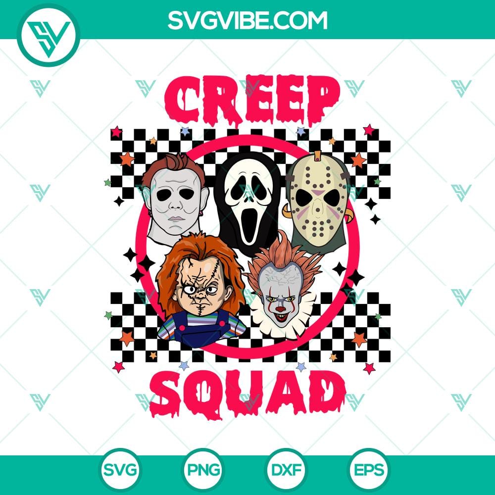 creep-squad-svg-horror-squad-svg-horror-halloween-svg.jpg Creep Squad SVG featuring horror Halloween design for digital crafting projects.