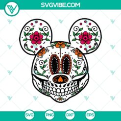 Day of the Dead, Mickey Mouse, Coco, and Walt Disney themed SVG digital file for crafting projects.