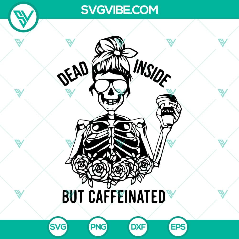 dead-inside-but-caffeinated-skeleton-svg-halloween-svg-messy-bun-skeleton-svg.jpg Dead Inside But Caffeinated Skeleton SVG with Messy Bun, ideal for Halloween designs with a quirky touch.