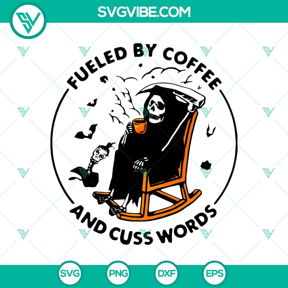 death-skeleton-fueled-by-coffee-and-cuss-words-funny-halloween-svg-halloween-svg-scary-svg-horror-svg.jpg Funny Halloween SVG design with a death skeleton fueled by coffee and cuss words. Perfect for Halloween, scary, horror themes.