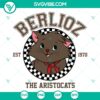 Disney Berlioz The Aristocats 1970 SVG featuring a cute cat character perfect for cut files, ideal for Disney fans and craft projects.