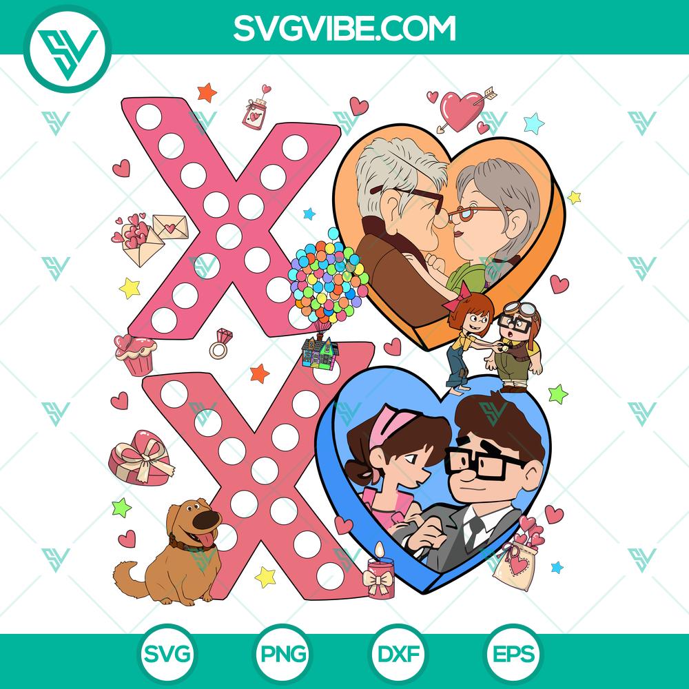 Disney Carl and Ellie Valentine SVG | Pixar Love Story Cut Files Disney Carl and Ellie Valentine SVG | Pixar Love Story Cut Files