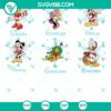 Disney Characters Family Christmas Bundle SVG | Magical Holiday Cut Files 3