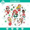 Disney Christmas Princess SVG | Magical Holiday Cut Files 2