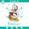 Disney Donald Brother Christmas SVG | Family Holiday Cut Files 3