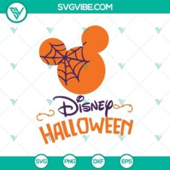 Disney Halloween Mickey and Minnie SVG featuring spooky and cute designs for DIY Halloween projects. Great for Disney fans and crafters.