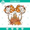 Disney Halloween Minnie Mouse Ear Castle SVG | Spooky Disney Castle Cut Files 3