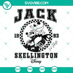 Disney Jack Skellington Nightmare Before Christmas SVG | Pumpkin King Cut Files