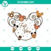 Disney Mickey Fall Vibes SVG with Halloween theme for Cricut & Silhouette, includes Halloween designs in SVG, DXF, EPS, and PNG formats.