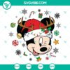 Disney Mickey Mouse Merry Christmas SVG | Classic Disney Christmas Cut Files 3
