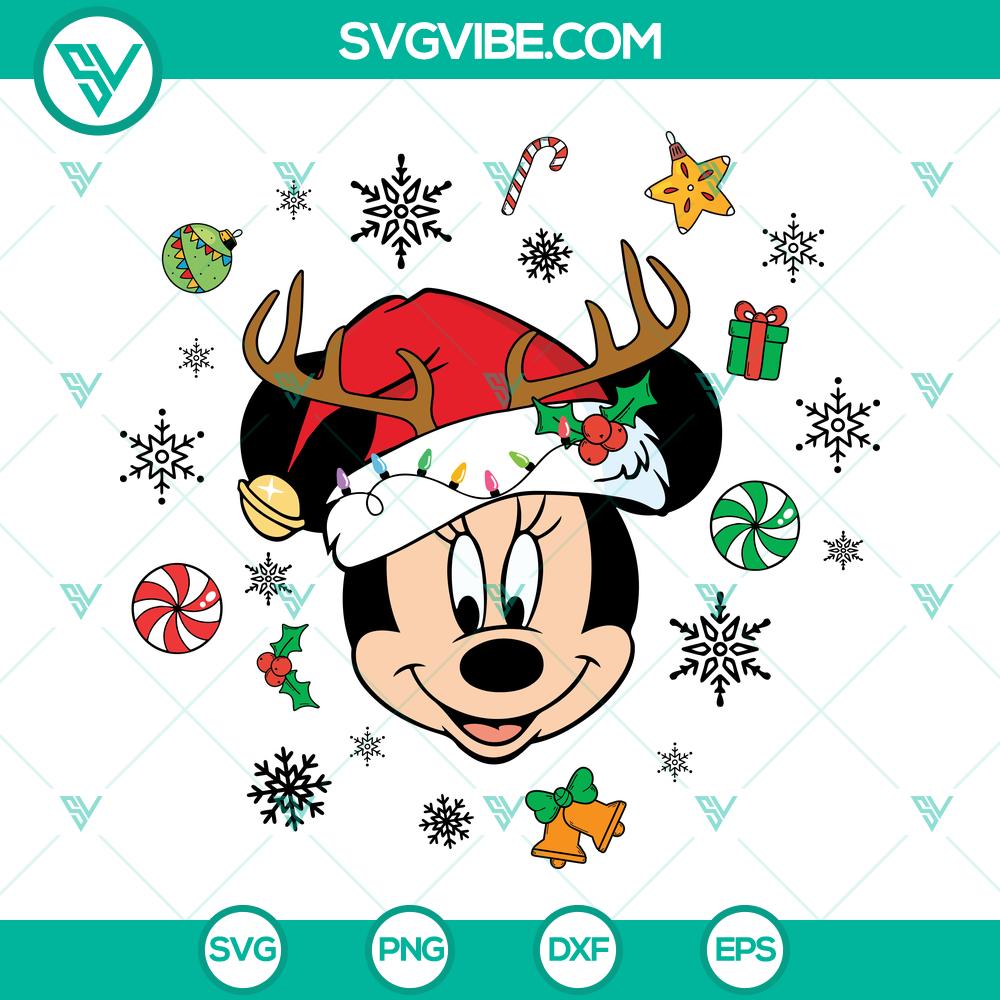 Disney Minnie Mouse Merry Christmas SVG | Sweet Holiday Cut Files Disney Minnie Mouse Merry Christmas SVG | Sweet Holiday Cut Files