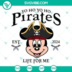 Disney Minnie Mouse Pirates of the Caribbean SVG | Pirate Princess Cut Files