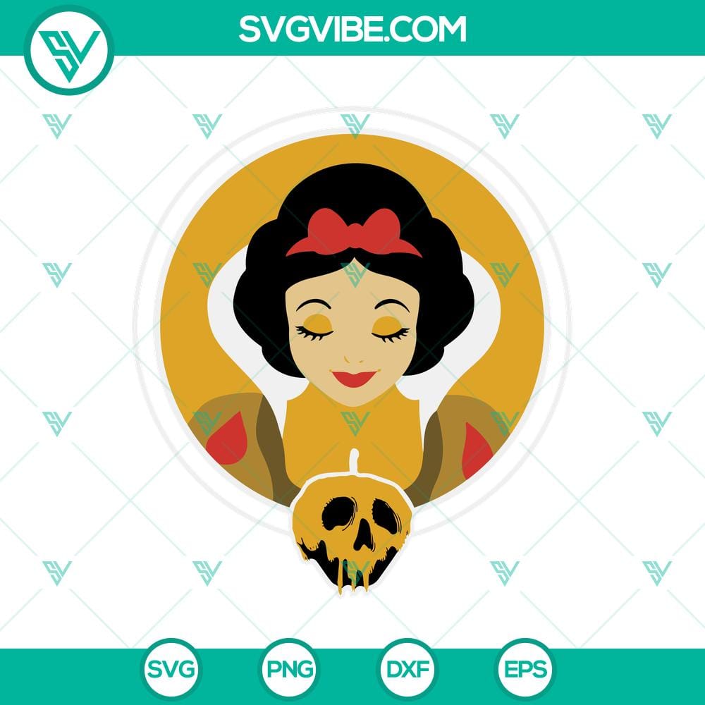 disney-snow-white-and-poisoned-apple-svg-snow-white-halloween-svg-disney-halloween-svg.jpg Disney Snow White And Poisoned Apple SVG with Halloween theme for crafting. Cute Disney Halloween SVG design.