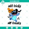 Disney Stitch Mickey Mouse Halloween themed SVG with spooky and horror elements, perfect for Halloween projects.