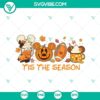 Disney Tis The Season Halloween SVG file for Cricut and Silhouette designs featuring festive and spooky elements like pumpkins and bats.