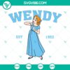Disney Wendy Darling Est 1953 SVG | Classic Peter Pan Cut Files 2