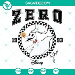 Disney Zero Nightmare Before Christmas SVG | Ghost Dog Cut Files