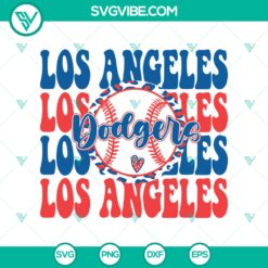 Dodgers baseball leopard SVG design with Los Angeles Dodgers logo and vector clipart in PNG format, perfect for sports fans.