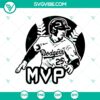 Dodgers MVP Tommy Edman 25 SVG design featuring Tommy Edman in LA Dodgers uniform. High-quality MLB sports graphic for digital use.