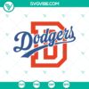 Dodgers baseball team logo SVG file in PNG, DXF, and EPS formats for digital crafting projects.