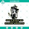 Flying monkeys Halloween SVG design with horror and scary elements.