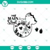 Down Main Street SVG featuring Disney Trick Or Treat and Halloween designs. Perfect for Disney fans and Halloween enthusiasts.