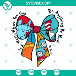 Dr Seuss Bow Teacher of All Things SVG | School Teacher Cut Files