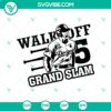Freddie Freeman Walk-Off Grand Slam SVG design featuring LA Dodgers player, available in SVG and PNG formats for download.