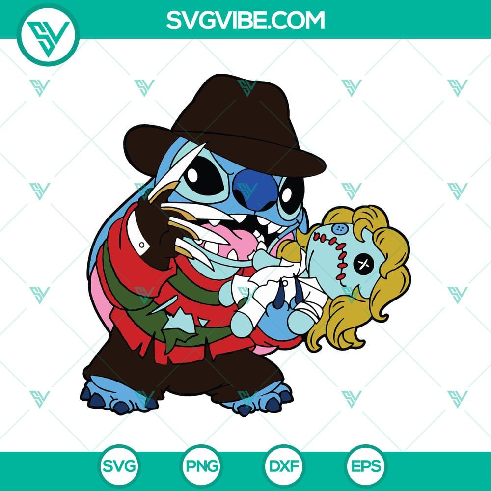 freddy-krueger-stitch-svg-horror-stitch-svg-halloween-characters-svg.jpg Freddy Krueger Stitch SVG featuring horror and Halloween characters. Perfect for spooky crafts and decorations.