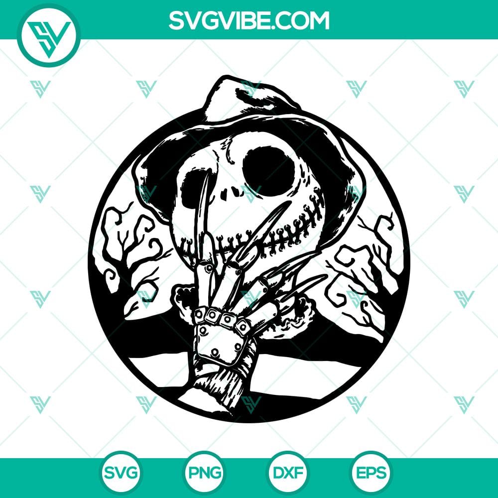 freddy-skellington-svg-freddy-svg-horror-svg-halloween-svg.jpg Spooky Freddy Skellington, horror-themed Halloween SVG design for digital use.