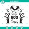 Frequent Flyer SVG featuring Halloween Boo, Witch design for crafts.
