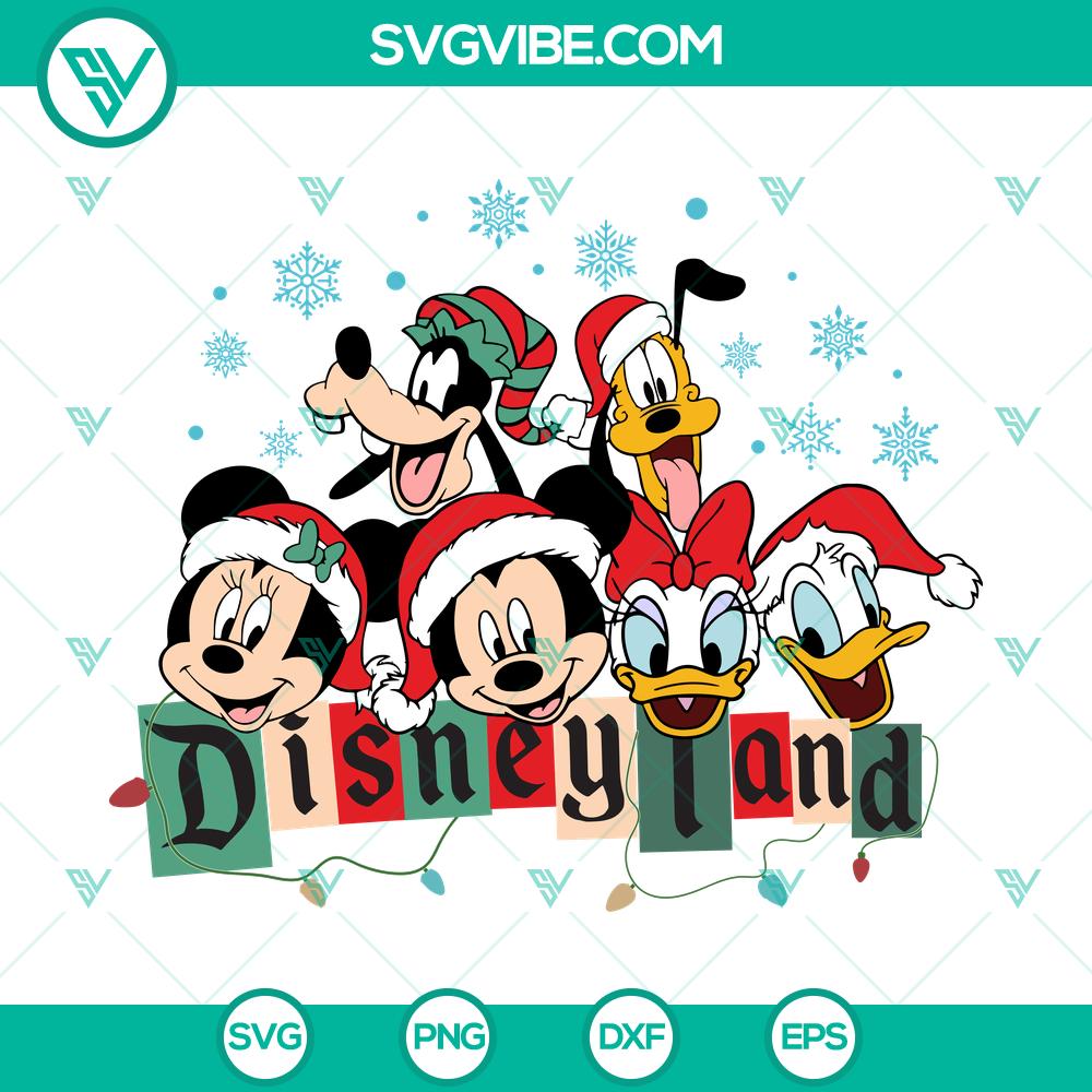 friends-disneyland-christmas-svg-dxf-eps-png-files.jpg Friends Disneyland Christmas SVG DXF EPS PNG files with festive Disney theme, perfect for holiday crafting.
