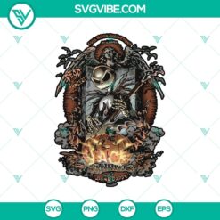 Jack Skellington Halloween SVG by Full Moon Productions, featuring spooky and festive Halloween design elements.