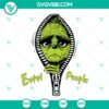 Funny Grinch Ew People Christmas SVG | Anti-Social Holiday Cut Files 2