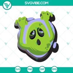 Spooky ghost SVG illustration for Halloween, featuring a horror character design perfect for digital crafting projects.