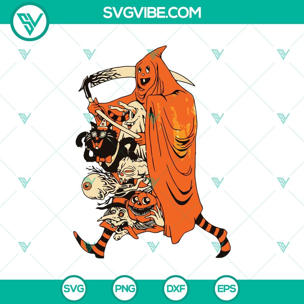 ghost-take-halloween-characters-svg-scary-ghost-svg-halloween-svg.jpg Spooky Ghost Take Halloween Characters SVG design with Scary Ghost for Halloween decoration.