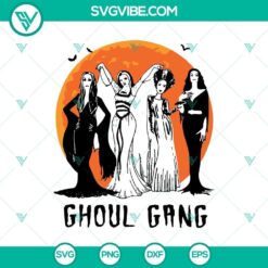 Ghoul Gang SVG, Halloween SVG, Scary SVG, Horror SVG