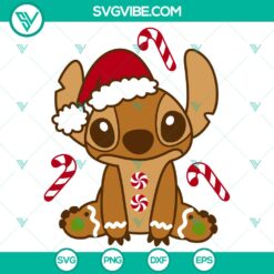 Gingerbread stitch SVG design, daily freebies SVG. Perfect for holiday crafting projects.