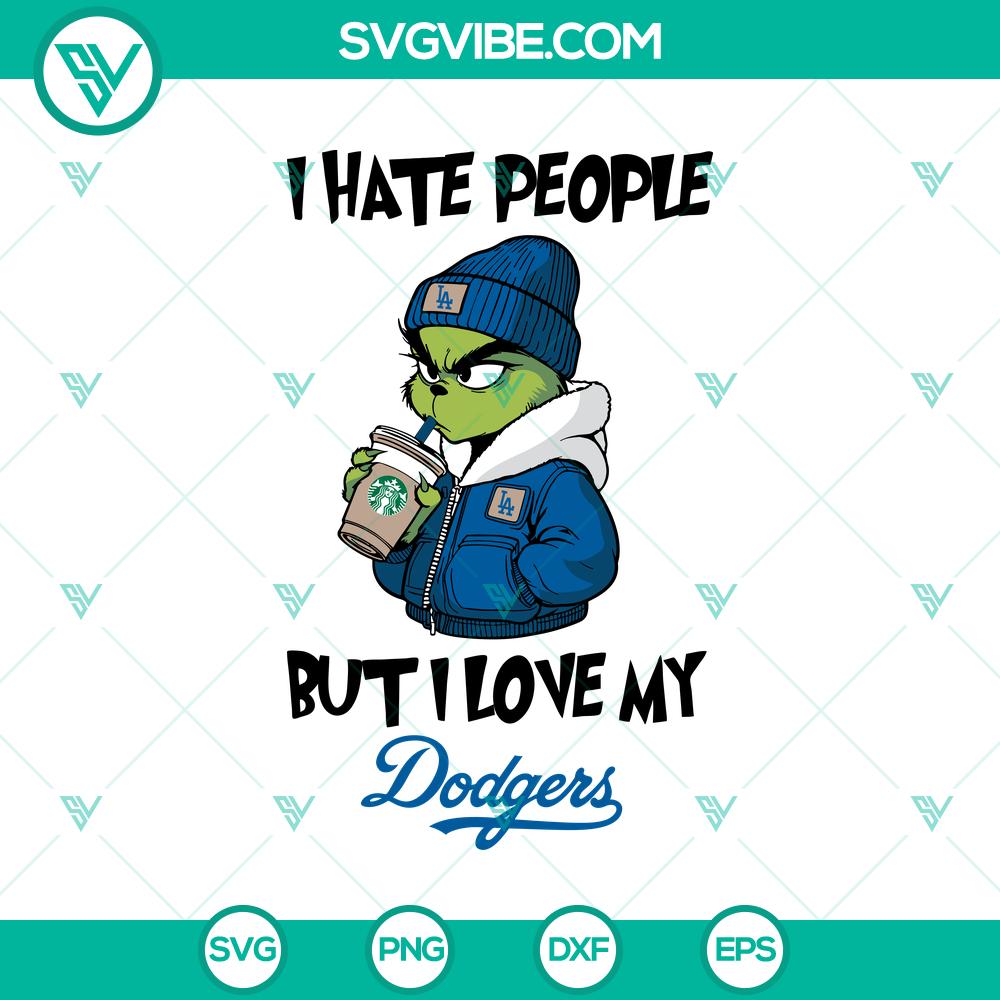 grinch-i-hate-people-but-i-love-my-dodgers-svg-grinch-la-dodgers-baseball-svg.jpg Grinch design with "I Hate People But I Love My Dodgers" text, featuring LA Dodgers baseball theme. Perfect for fan apparel.
