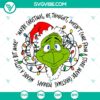 Grinch Ready to Press SVG | Easy Grinch Christmas Cut Files 2
