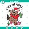 Gus Gus Snack Christmas SVG featuring a festive Cinderella mouse with holiday cut files, perfect for crafting projects.