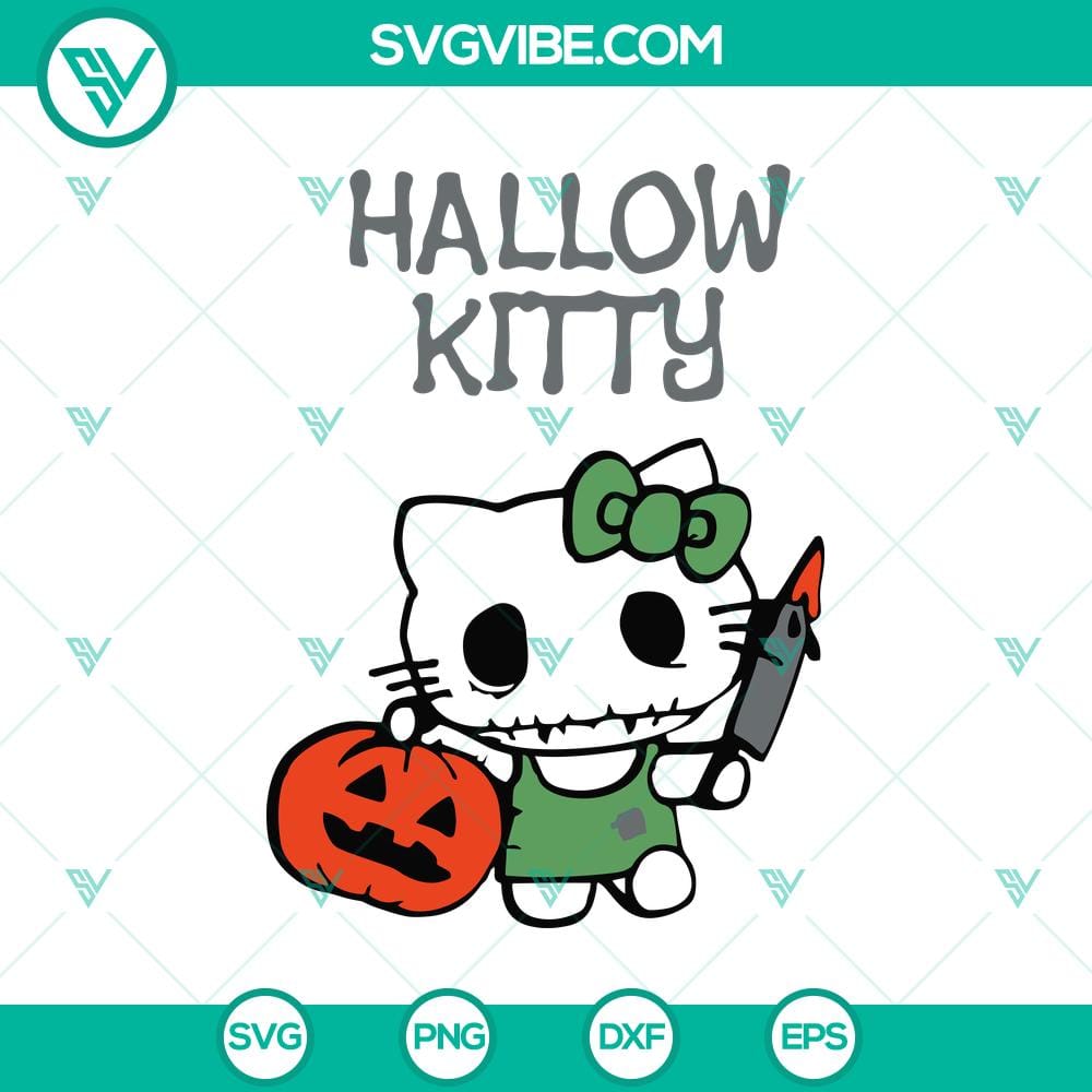 hallow-kitty-svg-kitty-halloween-svg-happy-halloween-svg.jpg Hallow Kitty SVG featuring a cute Kitty Halloween design with Happy Halloween text. Perfect for festive crafting projects.