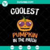 Halloween themed digital SVG bundle featuring Coolest Pumpkin in Patch, Trick or Treat, and Halloween Mom designs - perfect for Halloween DIY projects.
