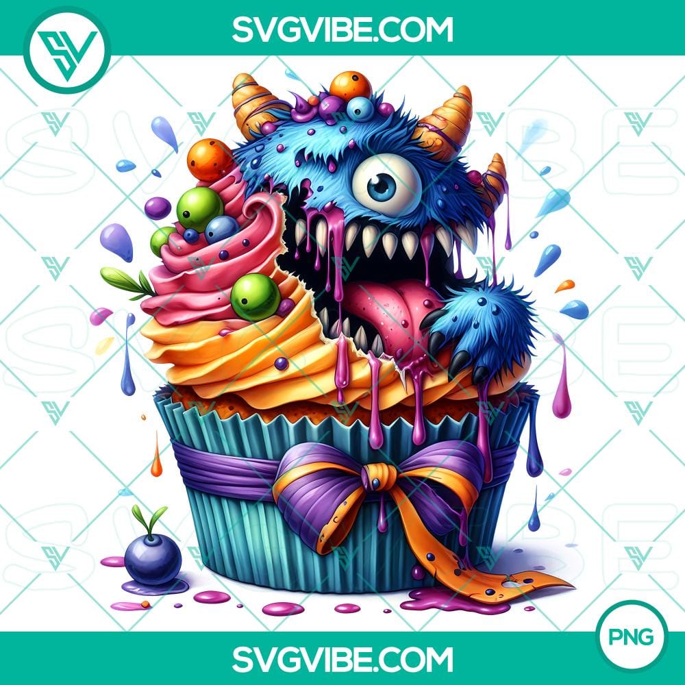 Halloween Cupcake Characters PNG – High-Quality Clipart for Party Decorations and Invitations 2 Halloween cupcake characters PNG clipart for party decorations and invitations, high-quality spooky design elements.
