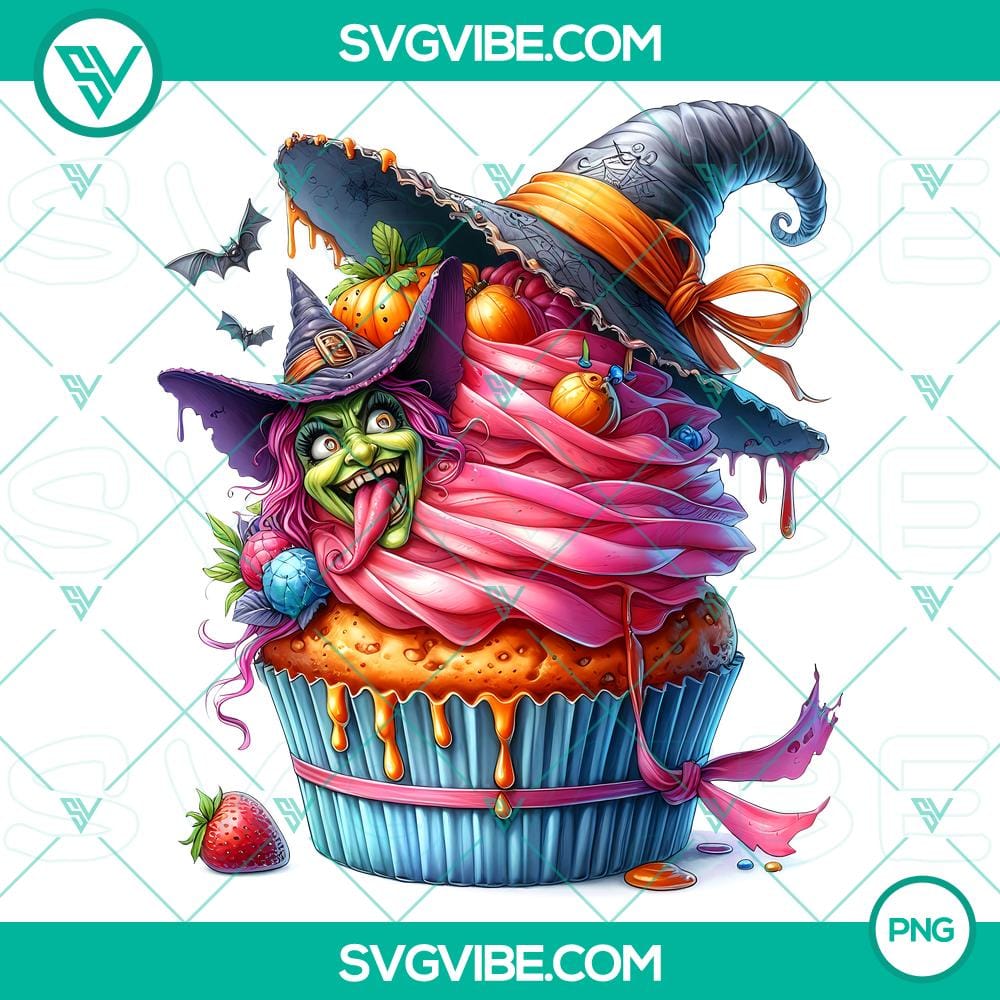Halloween Cupcake Characters PNG – High-Quality Clipart for Party Decorations and Invitations 24 Cute Halloween cupcake characters clipart for party decorations and invitations, high-quality PNG file, set of 24.