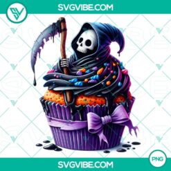 High-quality Halloween cupcake characters clipart PNG for festive party decorations and invitations.