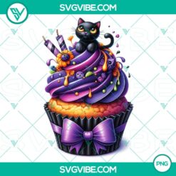 Halloween Cupcake Characters PNG - High-Quality Clipart for Party Decorations and Invitations 57